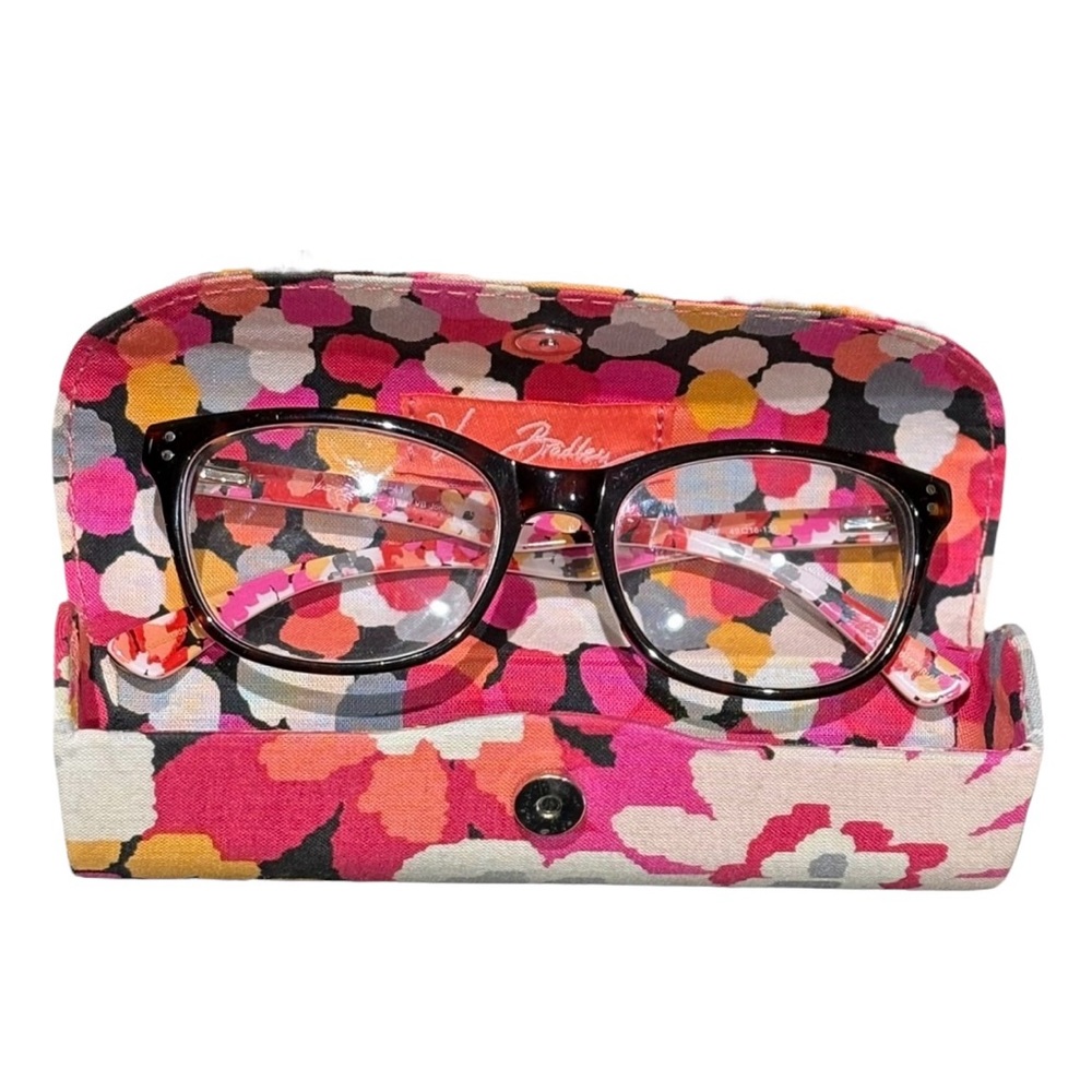Vera Bradley Pixie Bloom Glasses with Stylish Floral Case - Picture 2 of 6